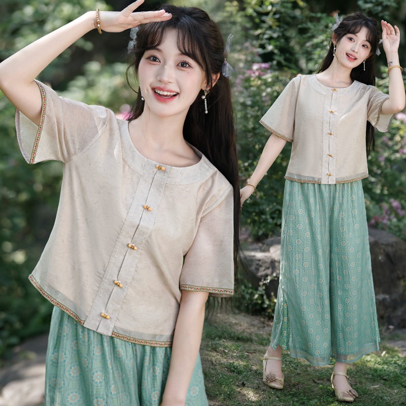 新中式改良漢元素復古