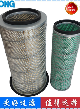 P181191 P522452 AF4896 600-181-6820 AF4838适配挖掘机空气滤芯
