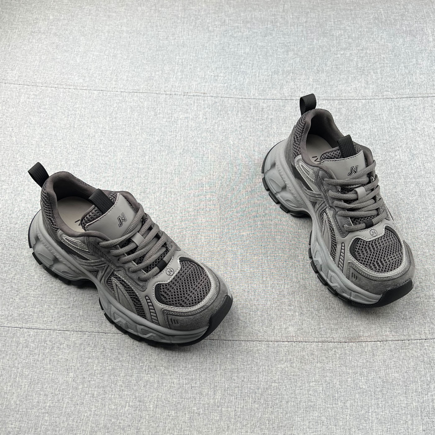 真皮网面透气厚底增高老爹鞋户外登山鞋女2025年冬防滑运动休闲鞋,女鞋,老爹鞋,淘宝优惠券,粉丝福利购,淘宝优惠卷