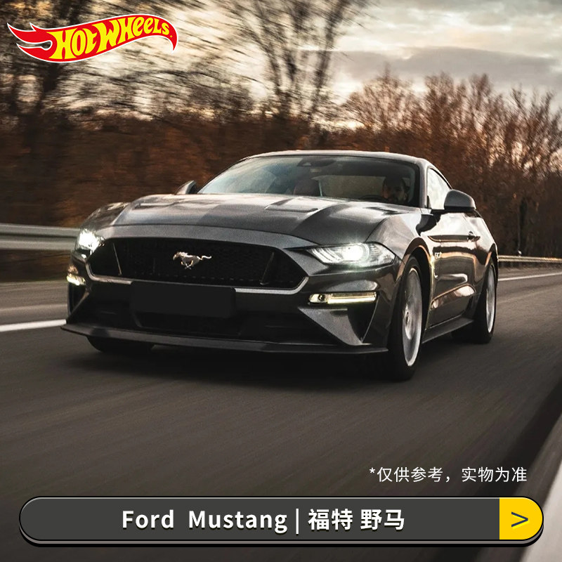 风火轮小车hot wheels福特车模野马福克斯海湾石油猛禽gt仿真模型