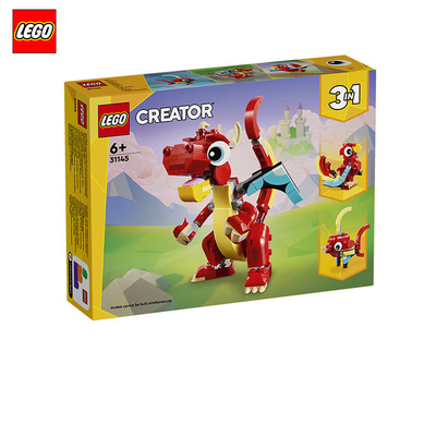 LEGO乐高31145创意红色小飞龙