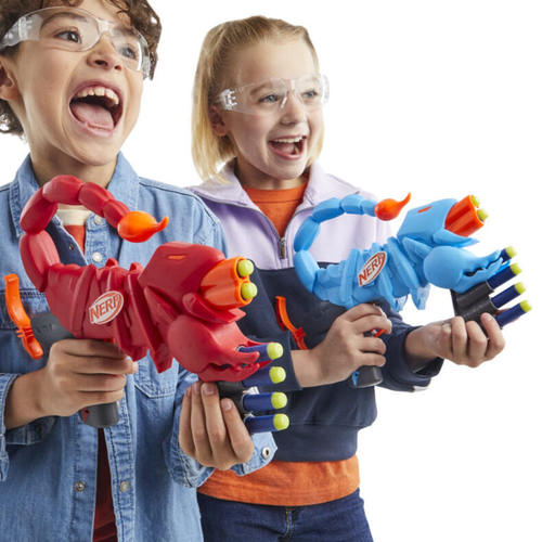 孩之宝nerf热火涅槃对战发射器