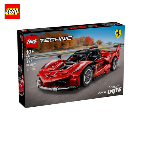 LEGO乐高机械组42212 Ferrari FXX K赛车男孩益智拼装积木玩具