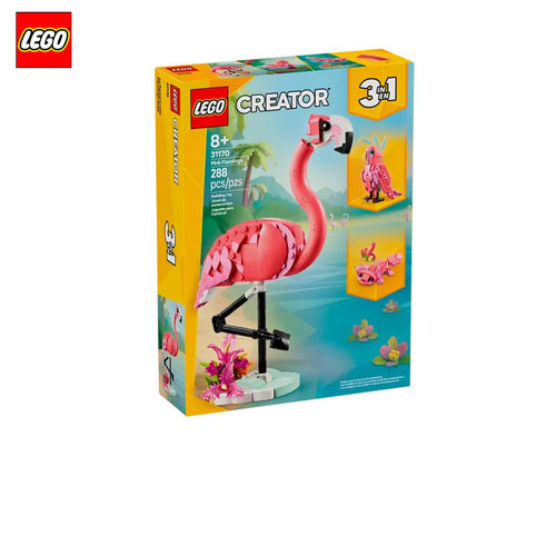 LEGO乐高31170野生动物火烈鸟
