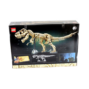 LEGO乐高侏罗纪世界76968 D2C恐龙化石霸王龙男孩收藏礼物玩具