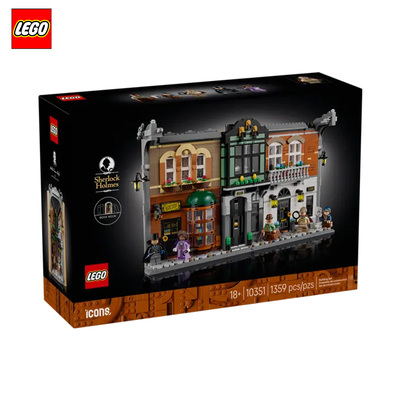 LEGO乐高10351福尔摩斯书架装饰