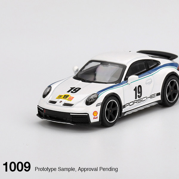 MINIGT 1:64合金车模  保时捷911 1974 达喀尔拉力赛