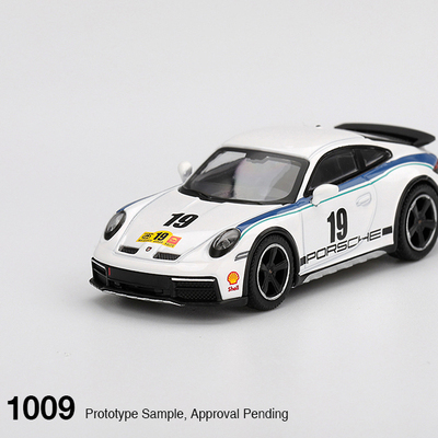 MINIGT 1:64合金车模  保时捷911 1974 达喀尔拉力赛