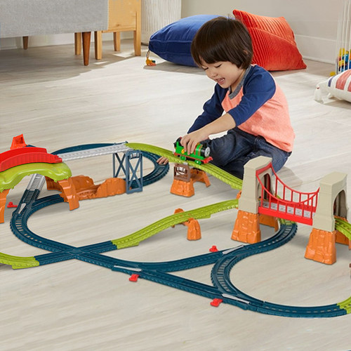 Thomas&Friends/托马斯&朋友培西多玩法百变超级轨道套装男孩玩具