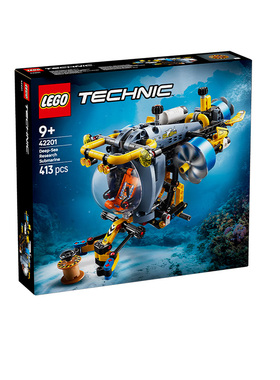 LEGO乐高42201机械组深海研究潜水艇男孩积木拼装礼物玩具