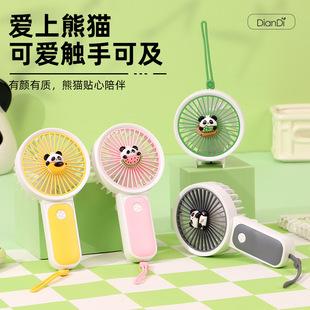 网红卡通手持风扇 户外便携充电小型电风扇学生迷你usb风扇礼品