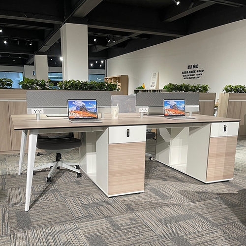 深圳职员办公桌椅组合员工位四人屏风卡座2/4/6六人位办公室家具