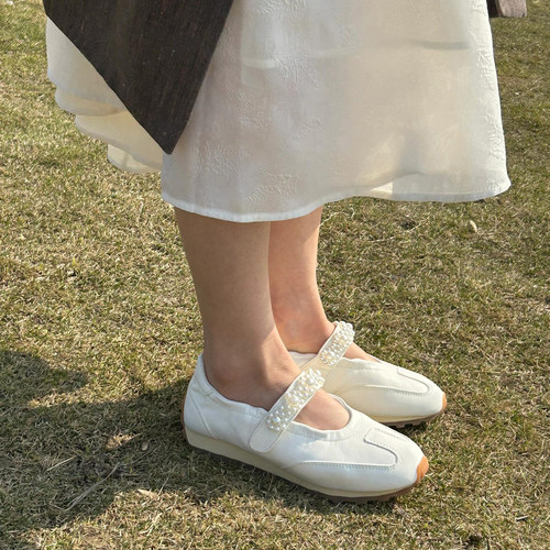 内增高6.5cm芭蕾舞玛丽珍鞋女