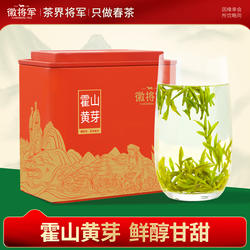 徽将军2025新茶安徽六安霍山黄芽明前特级春茶黄茶罐装茶叶自己喝