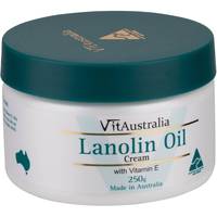 澳洲VitAustralia绵羊油VE霜250g含维E Lanolin oil cream 身体乳
