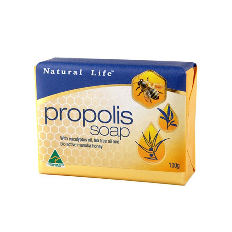 澳洲Natural life蜂胶蜂蜜皂麦卢卡propolis Soap桉茶树精油-封面