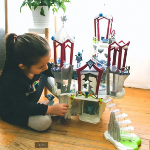 女城堡礼物摩比世界过家家玩具playmobil冰绝版房屋神话宫殿精灵