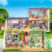 德国摩比世界过家家玩具大娃娃屋playmobil别墅套送女孩生日礼物