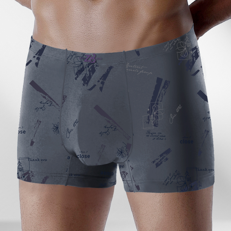 Z8莫代尔男士内裤青中年平角裤