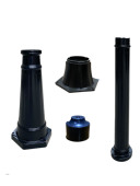 庭院灯路灯配件损坏铝底座灯具接头接口灯杆广告路牌定制改造维修