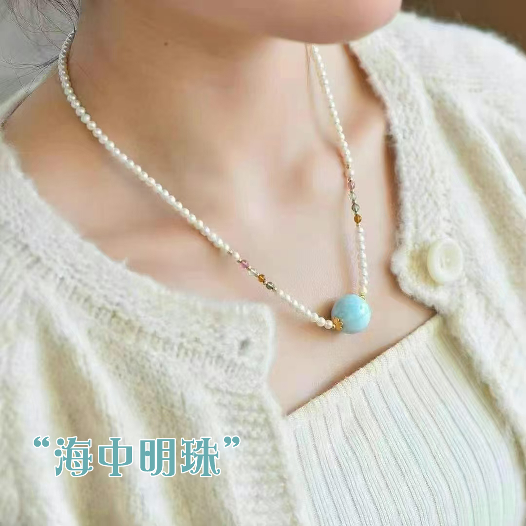 天然淡水珍珠手串项链送女友礼物