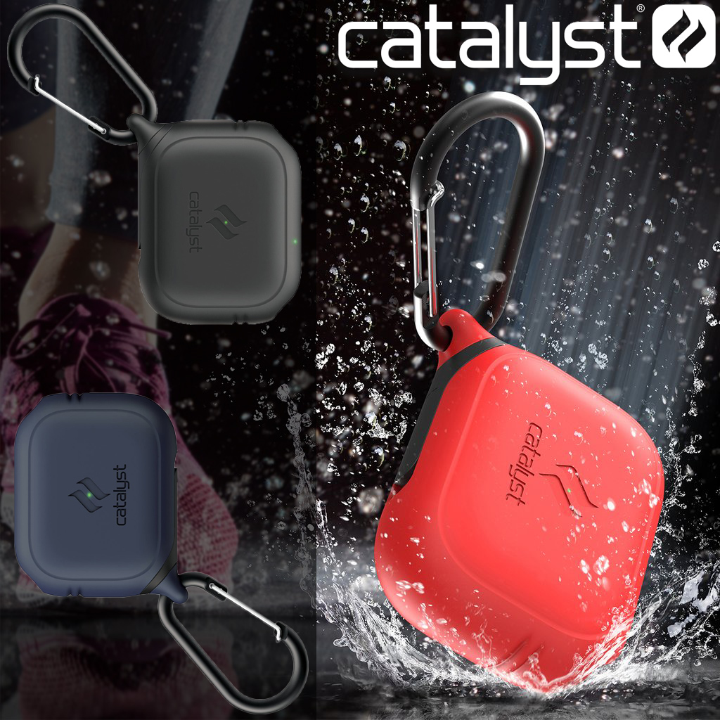 美国Catalyst 适用于苹果AirPods Pro2防水保护套防丢无线耳机防摔硅胶套AirPods Pro保护套硅胶套防水壳