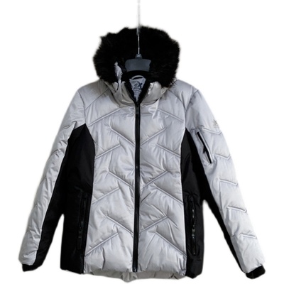 毛领连帽大码棉服zx加厚棉衣