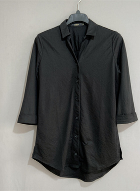美单gol*春夏装大码女装七分袖衬衫衬衣3/4 sleeve Shirt
