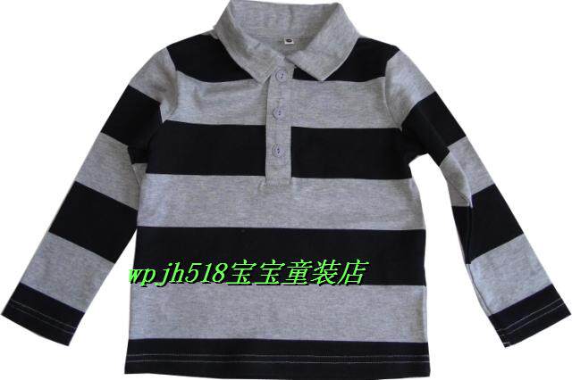 西松屋日系秋季纯棉衬衫长袖t恤