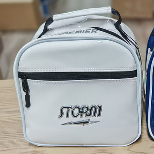 一个球绑在拉杆上增容 只能装 STORM品牌 高档保龄球附加包