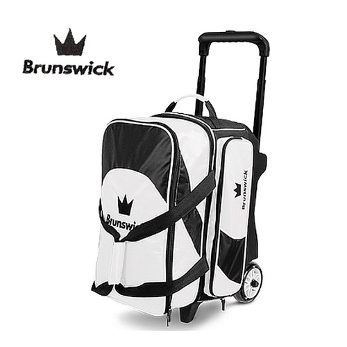 宾士域保龄球用品皇冠拉杆双球包