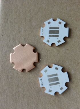 全新日亚NCSU033B六角梅花铜基板 20mm*1.6mm 优惠批发