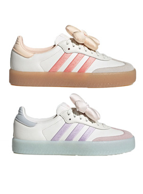 Adidas/阿迪达斯SAMBAE新太阳花配饰增高经典运动鞋JR3334 JR3335