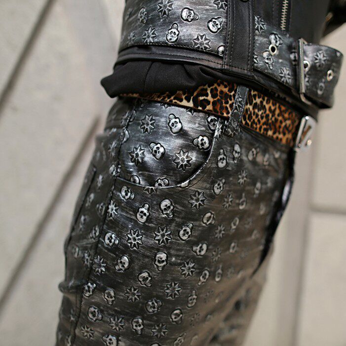 Pantalon cuir homme pour jeunesse pour automne - Ref 1483951 Image 5