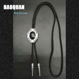 黑玛瑙项链男情侣2024新款配饰韩国领绳装饰女编织加长猫眼石吊坠