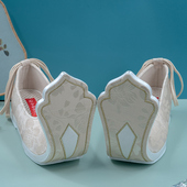 明制唐制古风登云履 内增高汉服鞋 长卿 江南朱记翘头履复原款