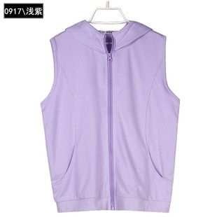 通勤风连帽马夹女开衫春秋季0917-6时尚百搭休闲无袖坎肩背心外套