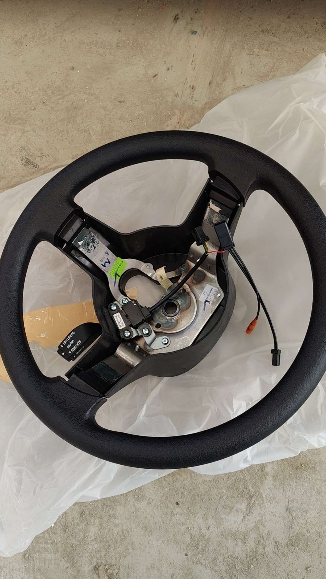 青年莲花l3l5竞速竞悦正厂方向盘巡航定速开关方向盘按键总成配件