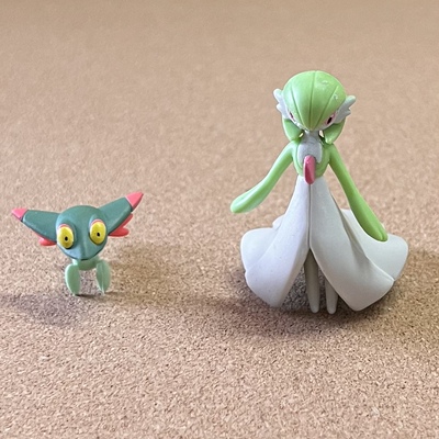 神奇宝贝宠物小精灵口袋怪兽口袋妖怪T-ARTS食玩多龙梅西亚沙奈朵