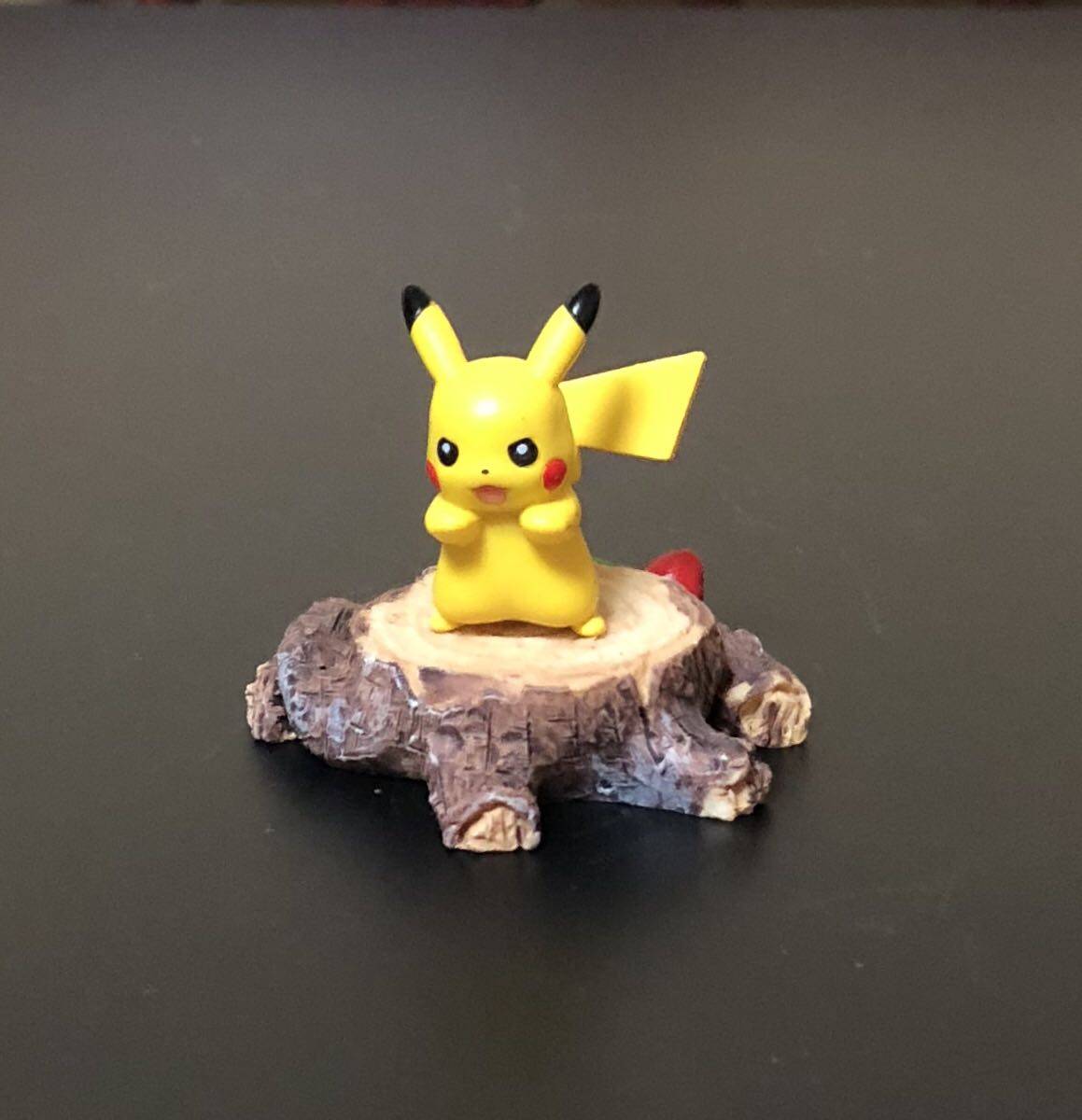 神奇宝贝宠物小精灵3厘米迷你小号公仔十万伏特皮卡丘(不含底座