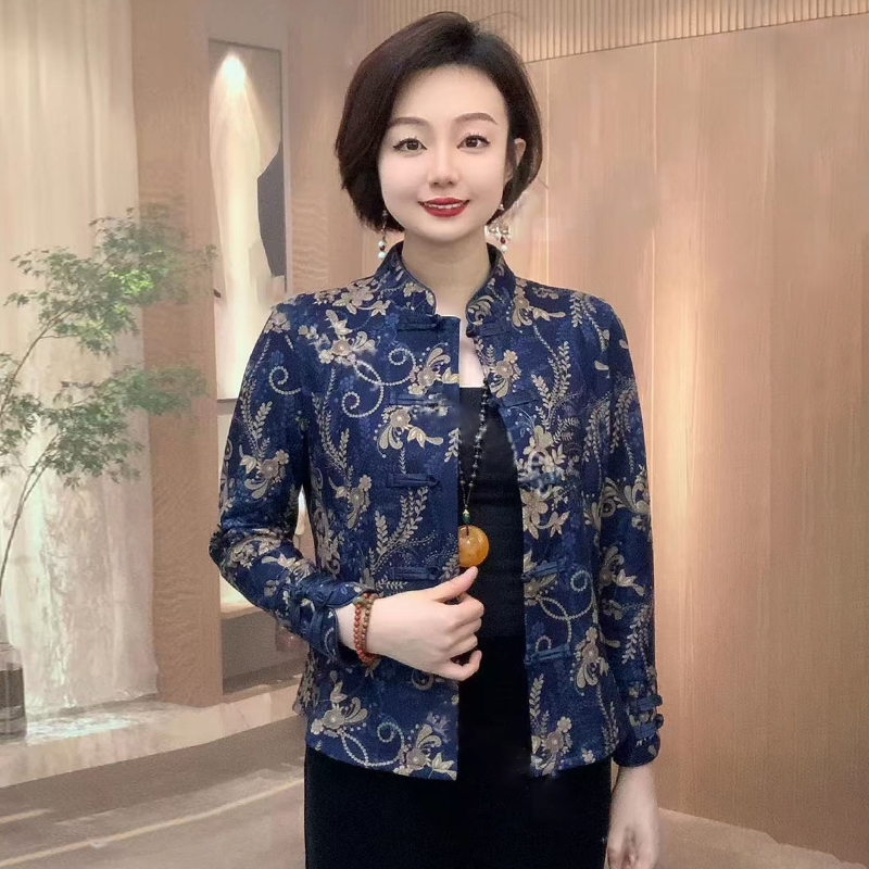 高品质！冬季加绒保暖中式旗袍衫