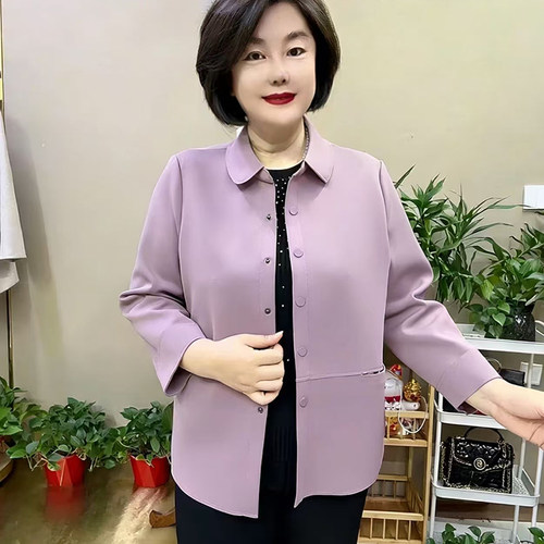 高品质！中老年妈妈休闲舒适外套