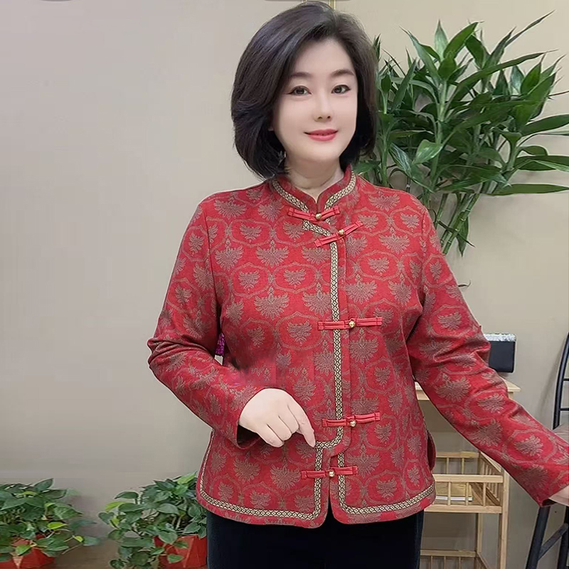 高品质！双面德绒国风旗袍打底衫