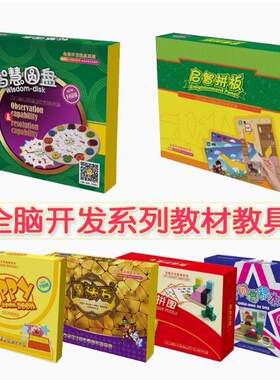 智慧圆盘智者拼图启智拼板