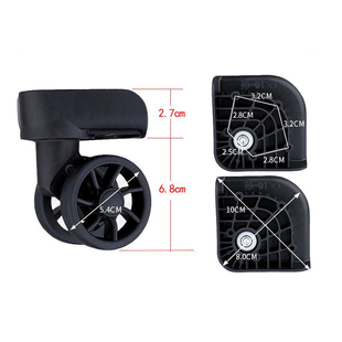 袋鼠行李箱轮子广晟040旅行箱轮RB-3卡帝乐鳄鱼万向轮XY-4滑轮QM