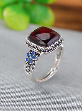 本月新品限时优惠花朵编织戒指