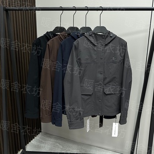 菲玛掂251891工装风外套2025秋季新款百搭休闲上衣板正短款风衣