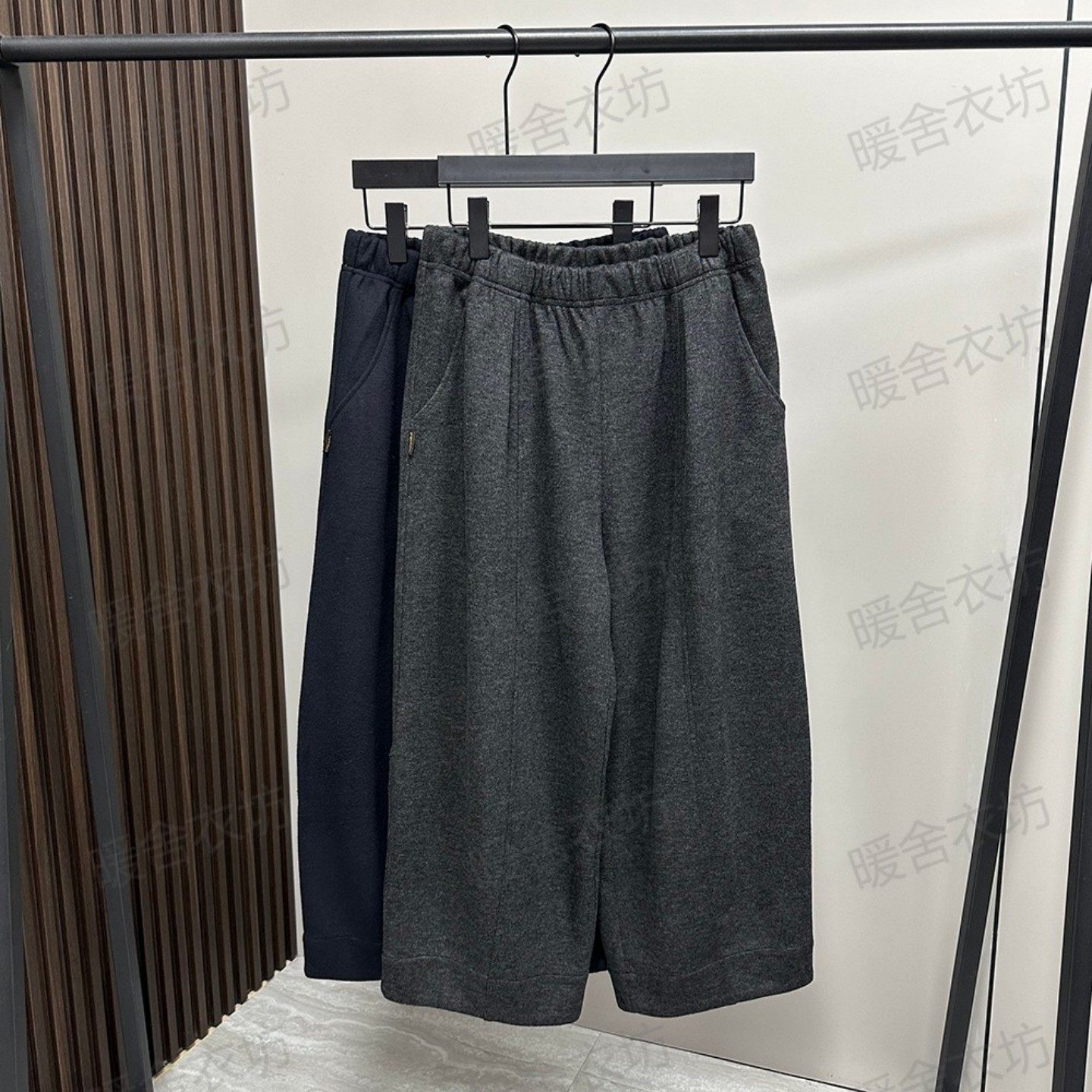 菲玛掂250323羊毛呢气球裤哈伦裤