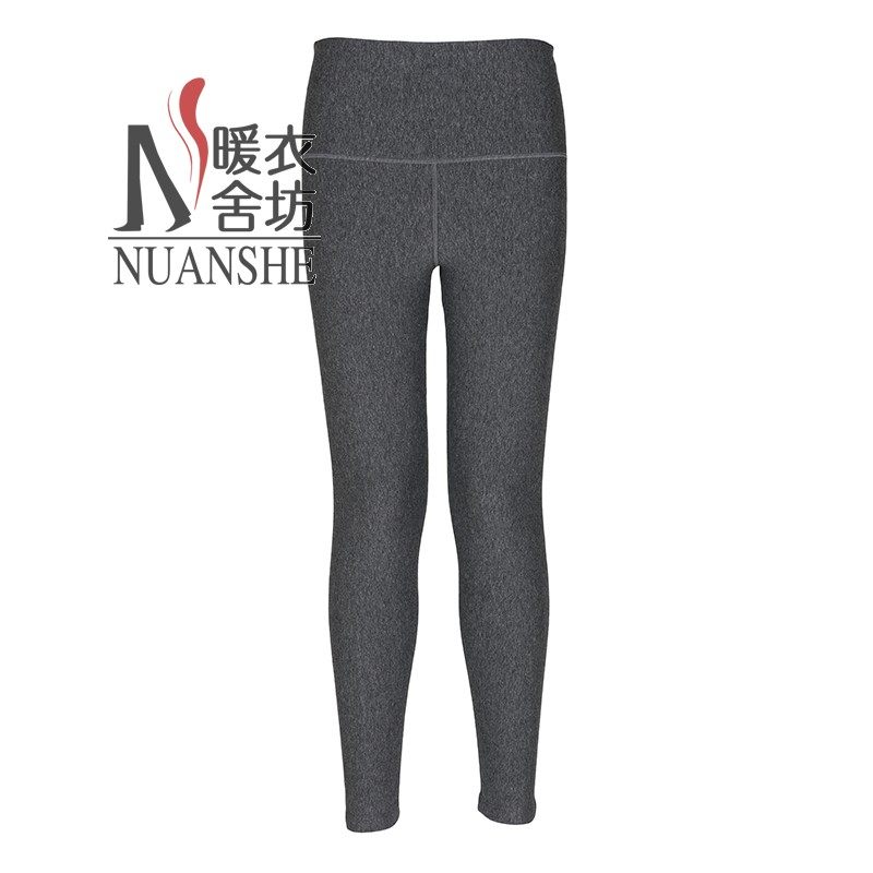 灰色打底裤女秋冬季内穿秋冬加绒加厚绒裤高腰保暖裤棉裤秋裤