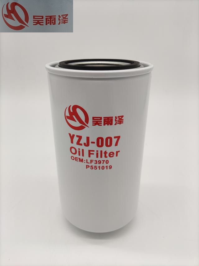 YZJ-007/LF3970机油滤芯徐工215D/柳工220E机滤高精滤纸挖掘机配